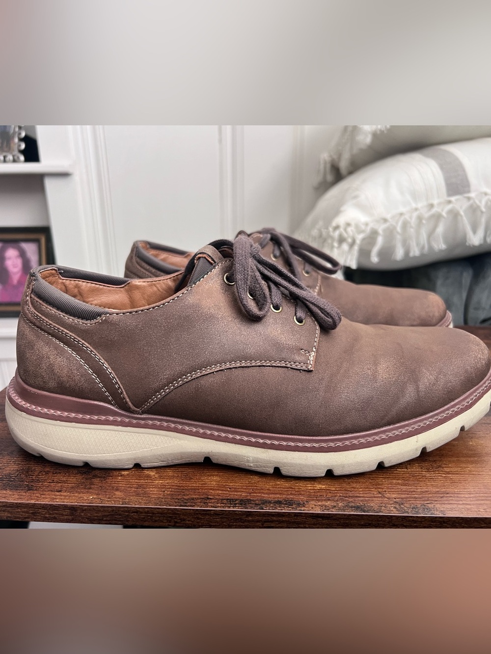 Dockers Men's Brown Lace-Up Shoes